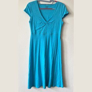 Toad & Co XS Sky Blue Cap sleeve Rosemarie Dress